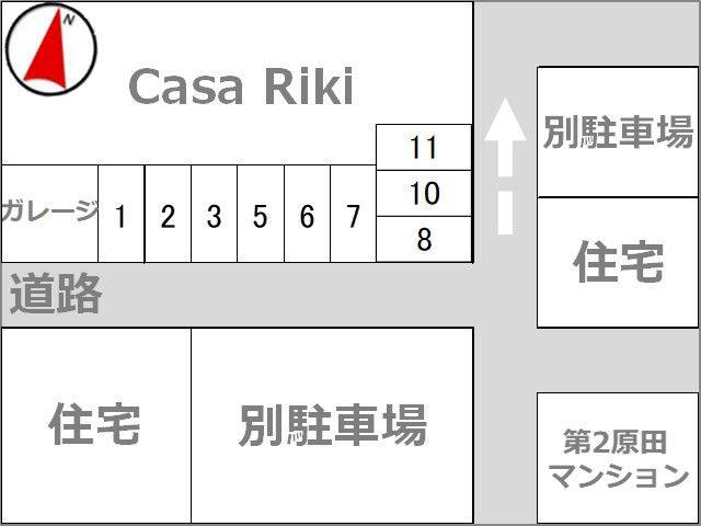 駐車場区画図