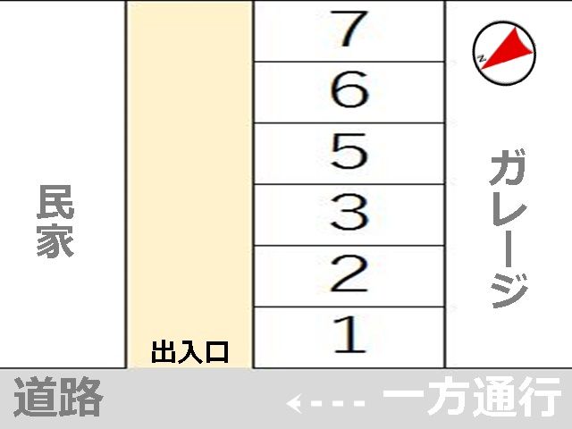 駐車場区画図