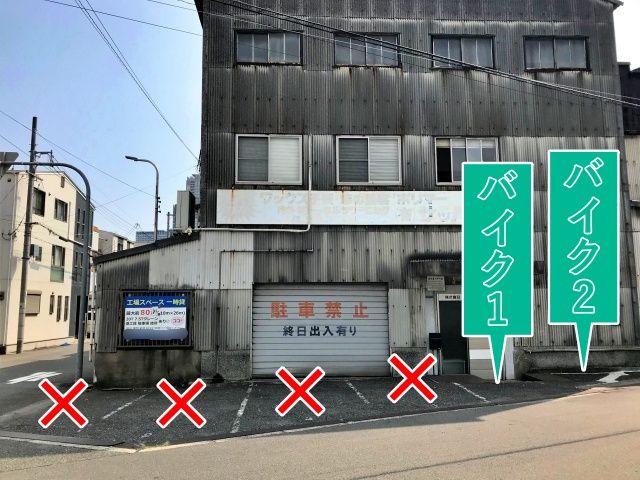 サッパボイラ バイク駐車場の駐車場写真