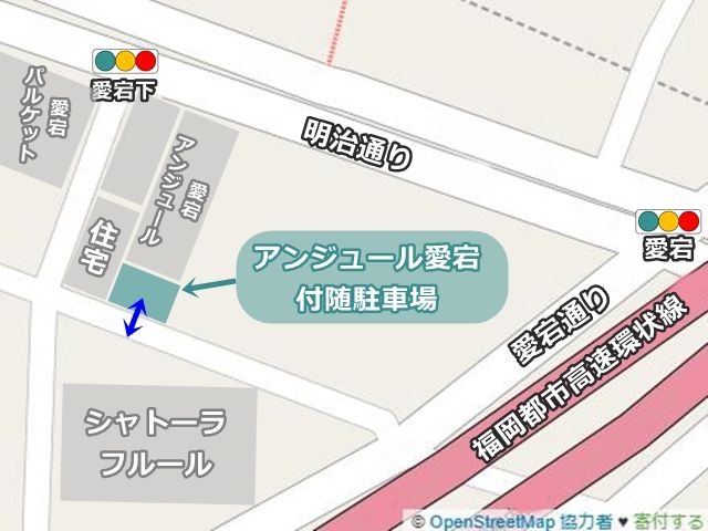 駐車場周辺地図