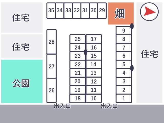 ＊亀岡市篠町柏原町頭6[中西]駐車場の駐車場写真