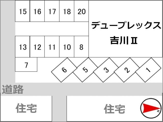 駐車場区画図