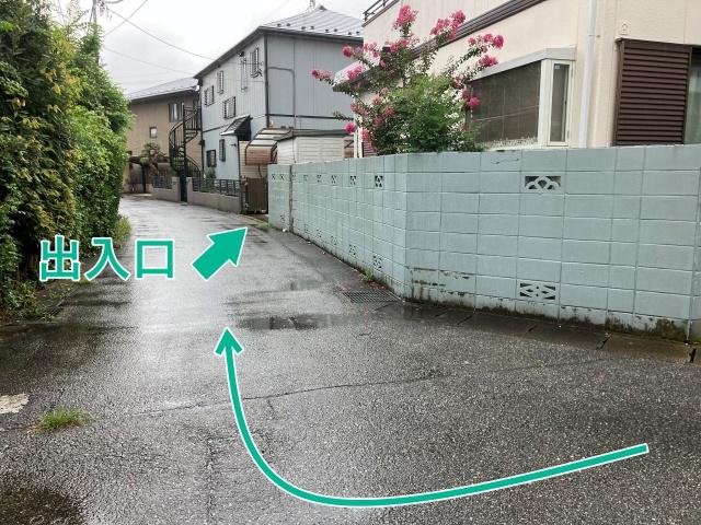 千代田3丁目11-8駐車場(裏)の駐車場写真