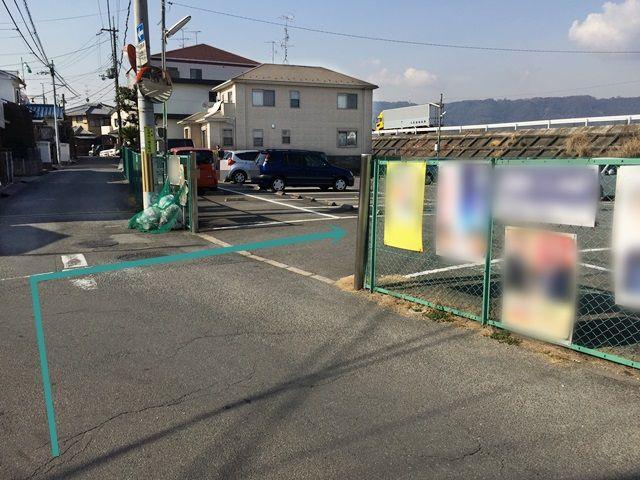八幡市橋本北ノ町 北ﾉ町第1駐車場の駐車場写真