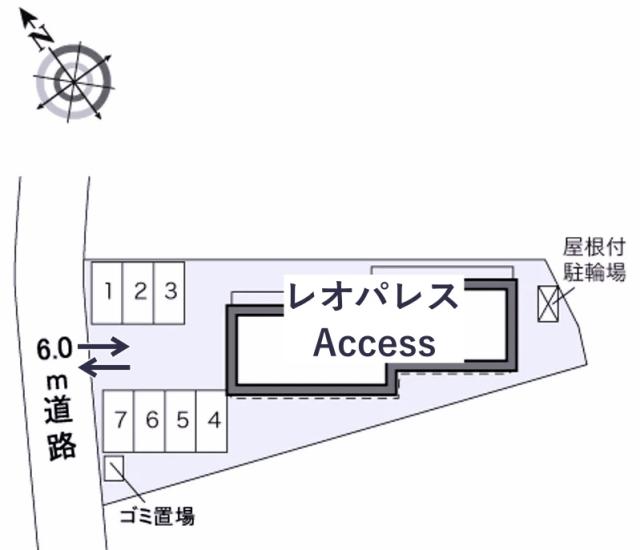レオパレスAccess駐車場【28033】の駐車場写真