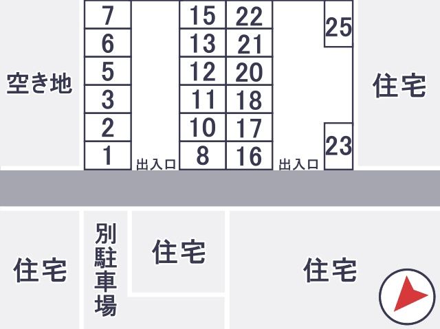 駐車場区画図