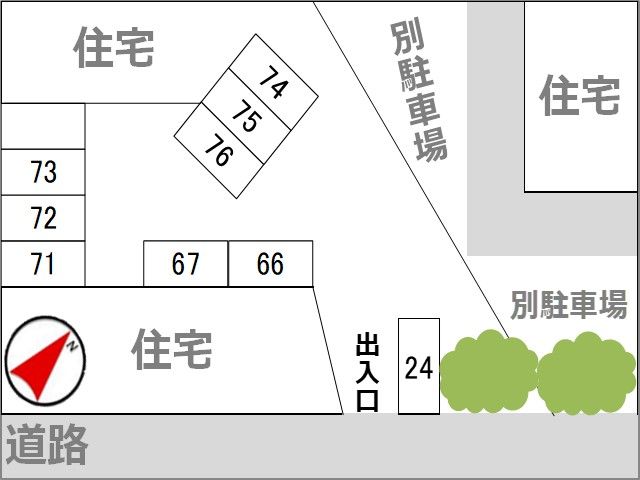 駐車場区画図