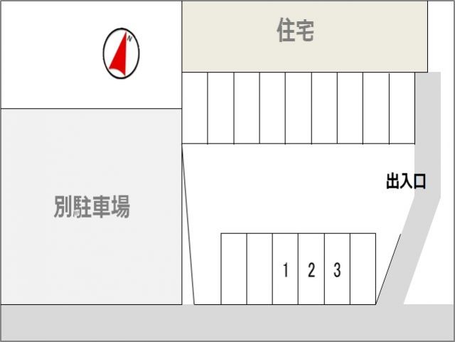 駐車場区画図