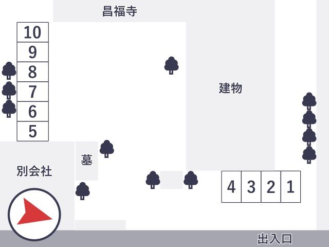 昌福寺駐車場の駐車場写真