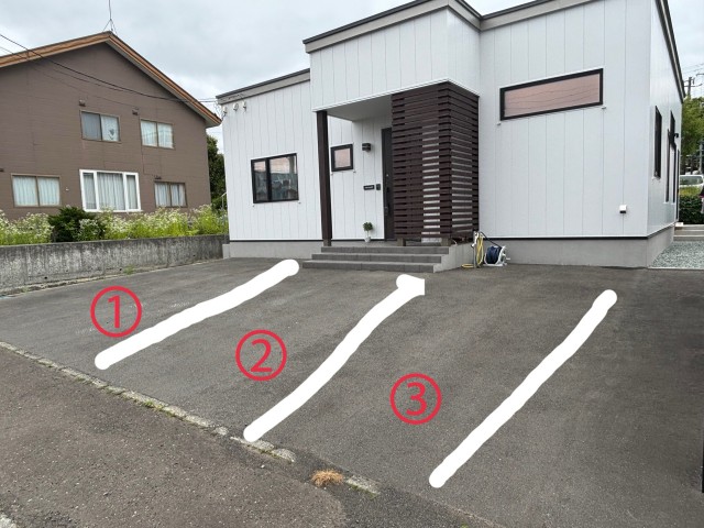 岩見沢市緑が丘駐車場②の駐車場写真