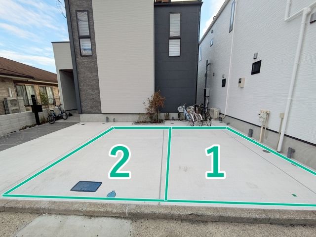 [1f00d]牛久保東3丁目23 アキッパ駐車場の駐車場写真