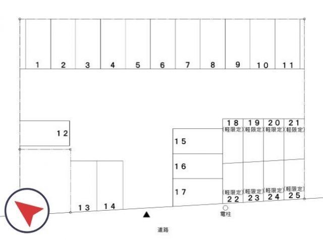 パストけやき【A174】の駐車場写真
