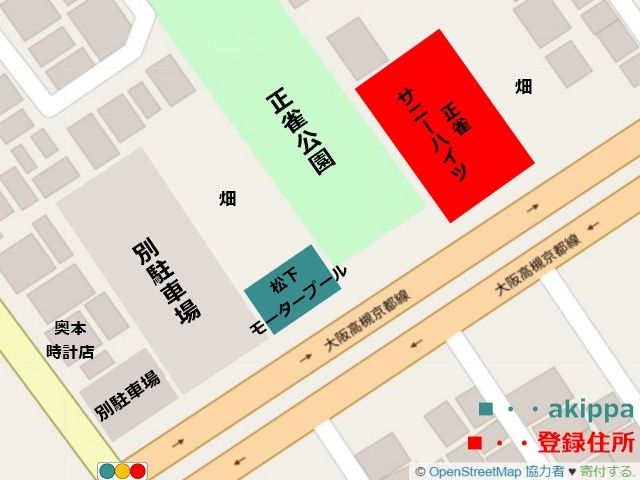 駐車場周辺地図