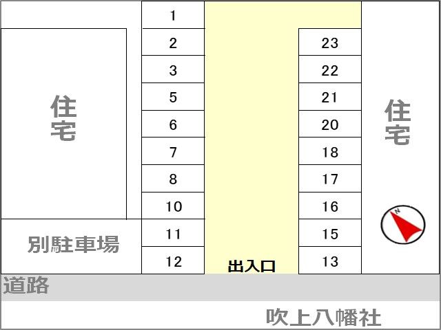駐車場区画図
