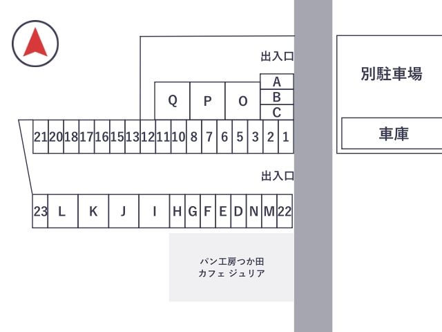 駐車場区画図