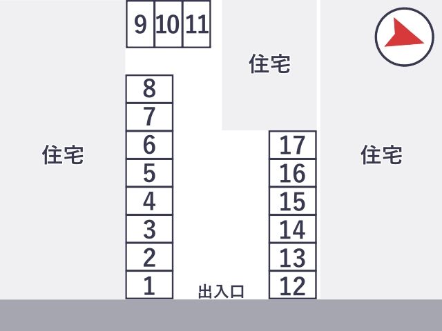 上峰2丁目駐車場の駐車場写真
