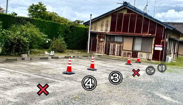 愛知県岡崎市矢作町大榎2-2 ⭐︎アキッパ駐車場の駐車場写真