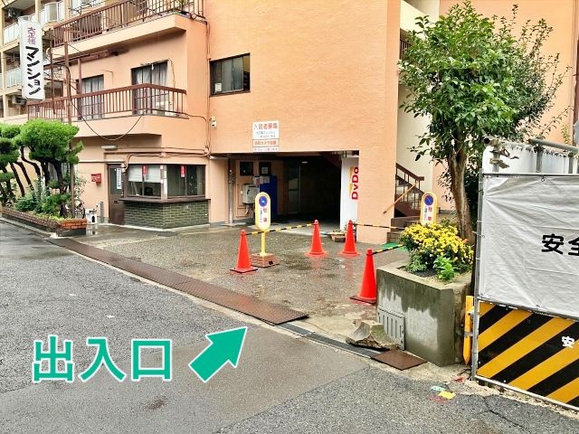 大正橋マンション 駐車場【B】の駐車場写真