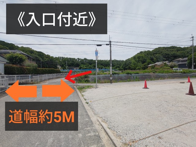 《西神NT間近！マイクロバス駐車可能》繁田神社前駐車場の駐車場写真