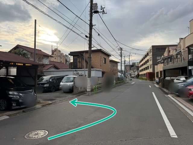 【北側】平和台4丁目8-8 月極☆アキッパ駐車場の駐車場写真