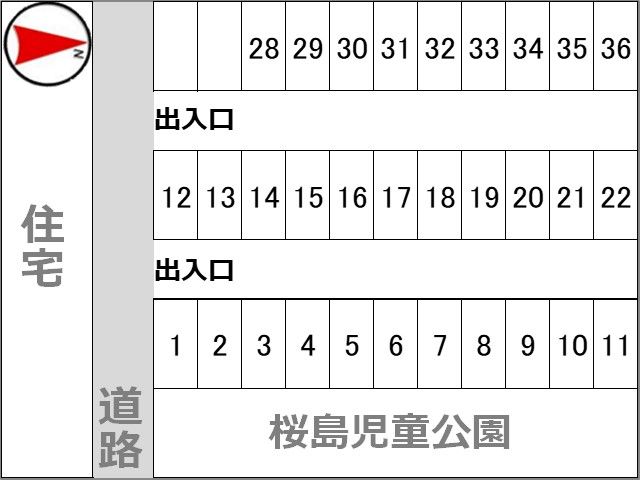 駐車場区画図