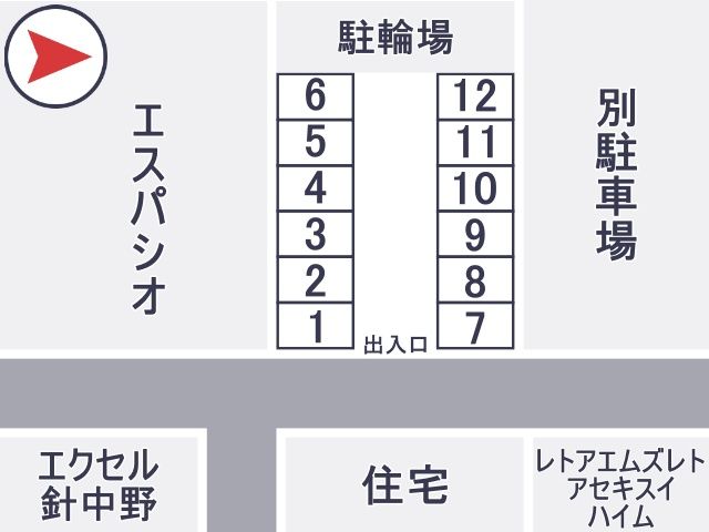 駐車場区画図