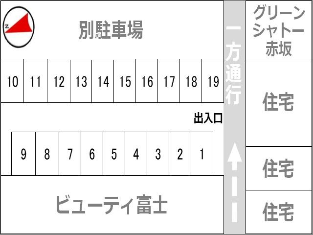 駐車場区画図