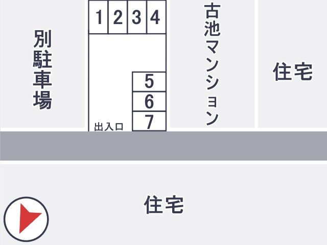 駐車場区画図