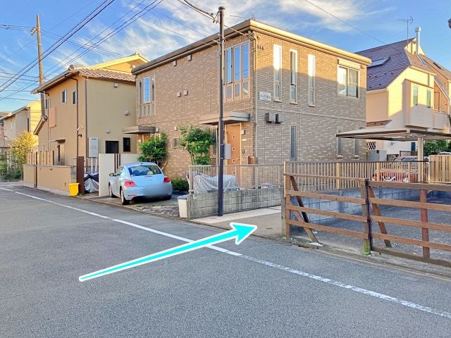 駐車場入口
