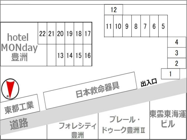 駐車場区画図