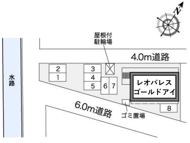 レオパレスゴールドアイ駐車場【38904】の駐車場写真