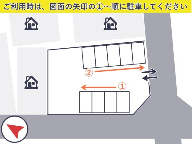 豊橋祇園祭利用に便利！花田町築地アキッパ駐車場Dの駐車場写真