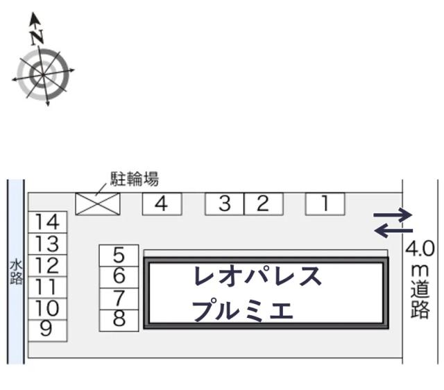 レオパレスプルミエ駐車場【23729】の駐車場写真