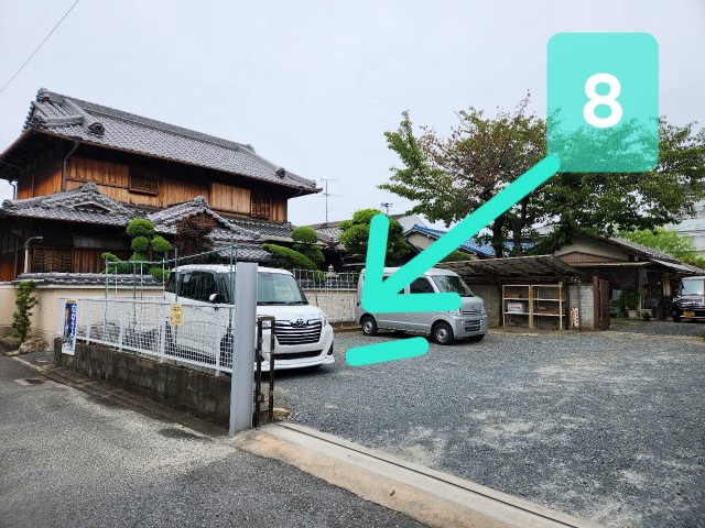 玉串元町2丁目6-45 アキッパ駐車場の駐車場写真