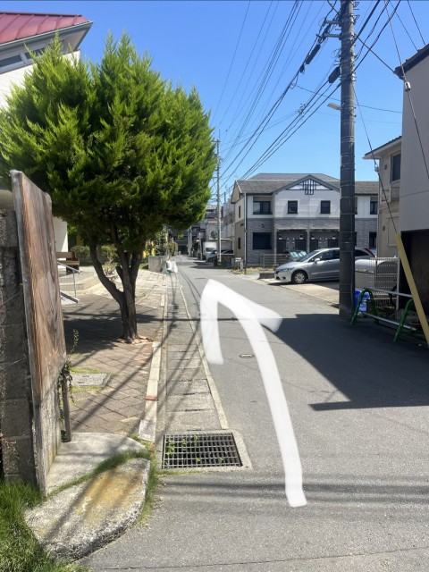 【バイク利用歓迎】家横駐車場 中野島6丁目17-39-1の駐車場写真
