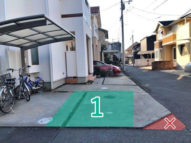大和町2-1-13駐車場【1】の駐車場写真