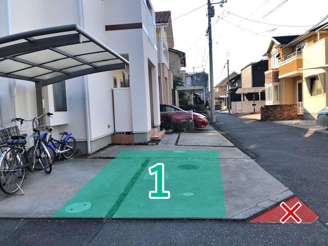 大和町2-1-13駐車場【1】の駐車場写真