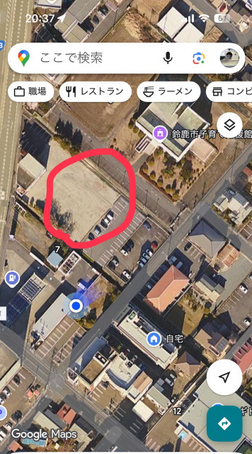 メゾン光洋駐車場301(場所少し変わってます)の駐車場写真