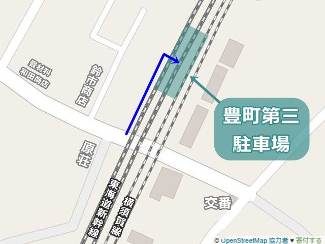 駐車場周辺地図