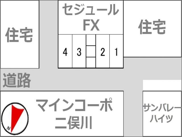 駐車場区画図