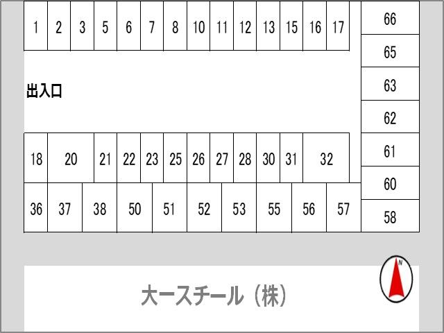 駐車場区画図