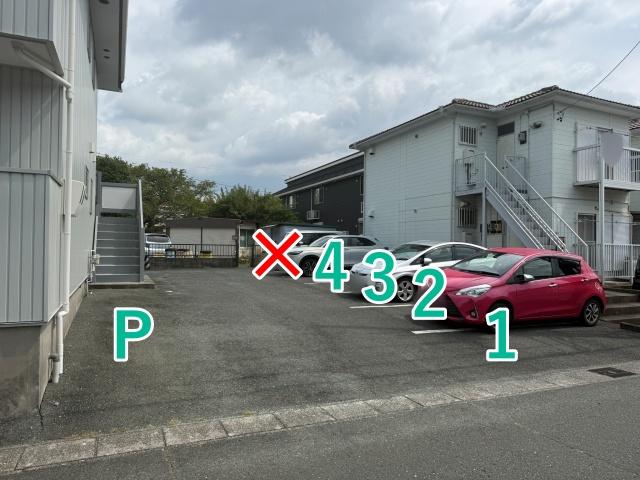 高丘北1丁目59-6 セジュールゴトーB☆アキッパ駐車場の駐車場写真