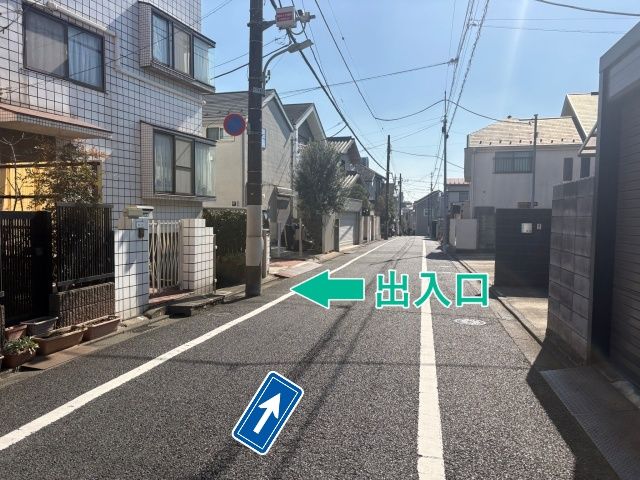 [2826c]南千束3丁目13▽個宅アキッパ駐車場の駐車場写真