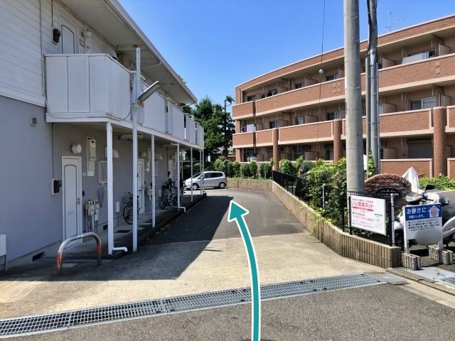 駐車場入口