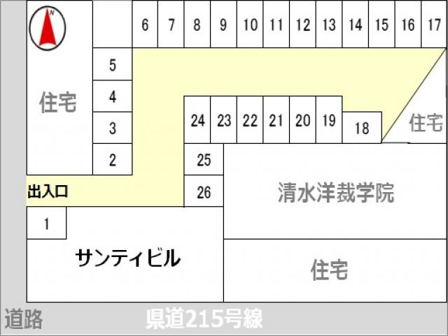 駐車場区画図