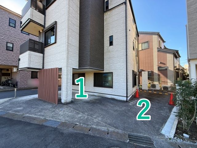 上篠崎1丁目17-11☆アキッパ駐車場の駐車場写真