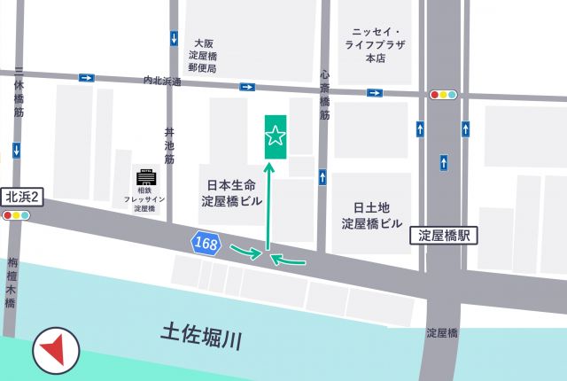 日本生命淀屋橋ビル駐車場【機械式/ハイルーフ】火～金8:00-20:00の駐車場写真