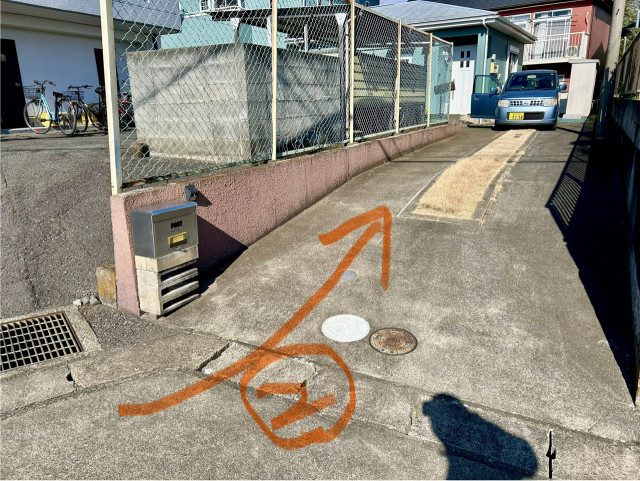 ユーゲンハイツうら駐車場の駐車場写真