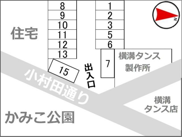 駐車場区画図