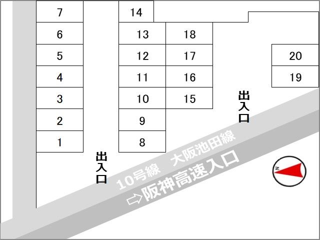 駐車場区画図